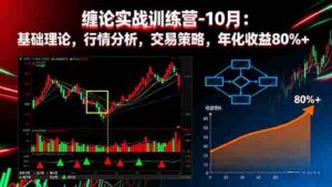 (16398期)缠论实战训练营-10月:基础理论,行情分析,交易策略,年化收益80%+-中创网_分享创业项目_助您在家赚钱