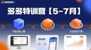多多特训营,产品决定上限,方法决定下限,各种玩法技巧落地实操(更新)-中创网_分享创业项目_助您在家赚钱