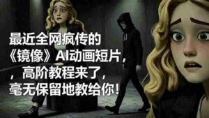 (16427期)最近全网疯传的《镜像》AI动画短片,高阶教程来了,毫无保留地教给你!-中创网_分享创业项目_助您在家赚钱