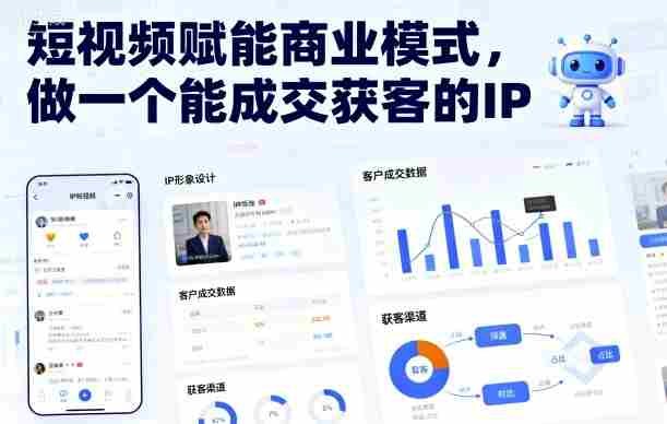 短视频赋能商业模式,做一个能成交获客的IP(更新)