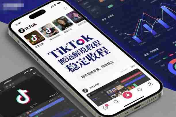 TikTok搬运解说教程，稳定收益，操作简单易懂，批量可做，持续稳定-中创网_分享创业项目_助您在家赚钱