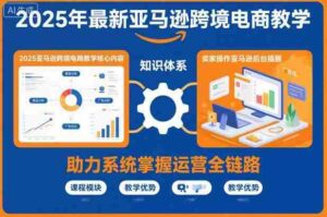 2025年最新亚马逊跨境电商教学,助力卖家系统掌握亚马逊运营全链路知识-中创网_分享创业项目_助您在家赚钱