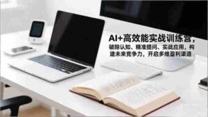 (16635期)AI+高效能实战训练营,破除认知、精准提问、实战应用,构建未来竞争力,开启多维盈利渠道-中创网_分享创业项目_助您在家赚钱