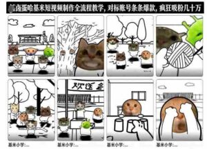 卤蛋哈基米短视频制作全流程教学，条条爆款，疯狂吸粉几十万-中创网_分享创业项目_助您在家赚钱