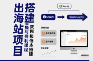 小淘出海站项目,搭建实操与盈利课程,手把手教你用极低成本搭建-中创网_分享创业项目_助您在家赚钱
