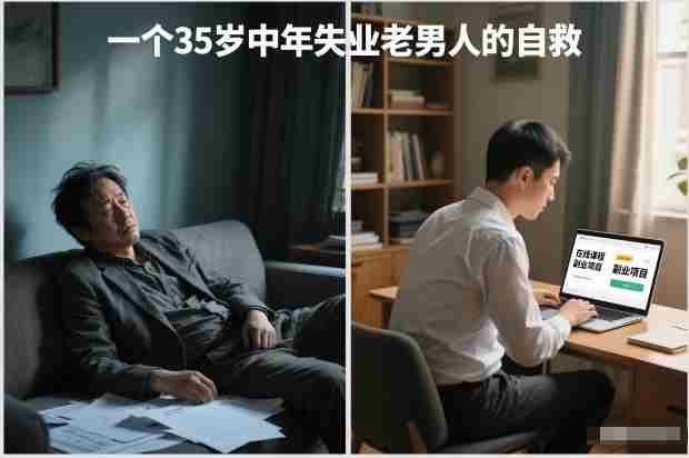 付费文章:一个35岁中年失业老男人的自救