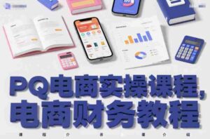 PQ电商实操课程，电商财务教程-中创网_分享创业项目_助您在家赚钱