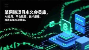 (16790期)网赚项目永久会员库,AI应用、平台运营、技术搭建,覆盖五年实战精华-中创网_分享创业项目_助您在家赚钱