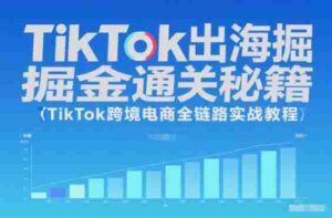 TikTok出海掘金通关秘籍,TikTok跨境电商全链路实战教程-中创网_分享创业项目_助您在家赚钱