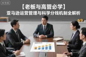 【老板与高管必学】亚马逊运营管理与科学分钱机制全解析-中创网_分享创业项目_助您在家赚钱