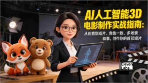 (17154期)AI人工智能3D电影制作实战指南:从创意到成片、角色一致、多场景叙事,创作你的首部短片-中创网_分享创业项目_助您在家赚钱