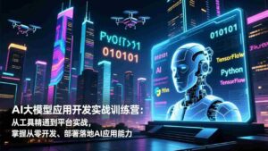 (17058期)AI大模型应用开发实战训练营:从工具精通到平台实战,掌握从零开发、部署落地AI应用能力-中创网_分享创业项目_助您在家赚钱