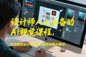 设计师人人必备的AI视觉课程,专为视觉设计师量身打造的专属AI教学-中创网_分享创业项目_助您在家赚钱