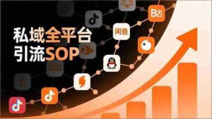 (16994期)私域全平台引流SOP,抖音/快手/小红书/微信/QQ/B站/闲鱼等,技术合集,高效转化公域流量-中创网_分享创业项目_助您在家赚钱
