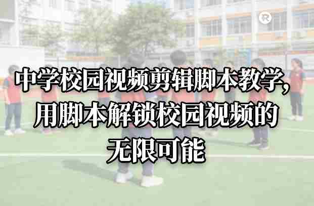 中学校园视频剪辑脚本教学,用脚本解锁校园视频的无限可能