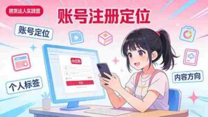 (17459期)小红书带货达人实战营:账号注册定位、内容创作、选品策略、带货技巧、流量运营等-中创网_分享创业项目_助您在家赚钱