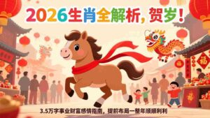 (17428期)付费文章:贺岁!2026生肖全解析,3.5万字事业财富感情指南,提前布局一整年顺顺利利-中创网_分享创业项目_助您在家赚钱