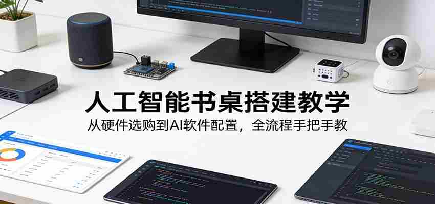 人工智能书桌搭建教学：从硬件选购到AI软件配置，全流程手把手教-中创网_分享创业项目_助您在家赚钱