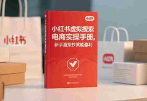小红书虚拟搜索电商实操手册,新手直接抄就能盈利-中创网_分享创业项目_助您在家赚钱
