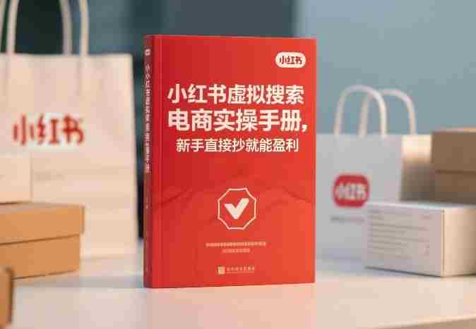 小红书虚拟搜索电商实操手册,新手直接抄就能盈利