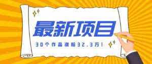 30 条作品涨粉 32 万!零成本复刻高认知心理学视频,普通人也能做的爆款玩法-中创网_分享创业项目_助您在家赚钱
