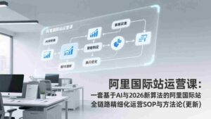 (17378期)阿里国际站运营课:一套基于AI与2026新算法的阿里国际站全链路精细化运营SOP与方法论(更新)-中创网_分享创业项目_助您在家赚钱
