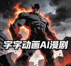 字字动画AI漫剧2026年第1期系统课程，小白看完就能学会实操的漫剧课，单人月收1-3W-中创网_分享创业项目_助您在家赚钱