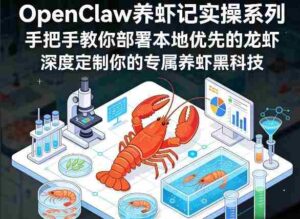 OpenClaw养虾记实操系列,手把手教你部署本地优先的龙虾,深度定制你的专属养虾黑科技-中创网_分享创业项目_助您在家赚钱