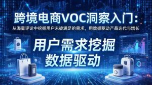 (17796期)跨境电商VOC洞察入门:从海量评论中挖掘用户未被满足的需求,用数据驱动产品迭代与增长-中创网_分享创业项目_助您在家赚钱