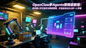 (17563期)OpenClaw多Agents保姆级教程:多机器人并行运作与群组管理,打造自动化办公的一人军团-中创网_分享创业项目_助您在家赚钱