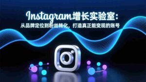 (17522期)Instagram增长实验室:从品牌定位到粉丝转化,打造真正能变现的账号-中创网_分享创业项目_助您在家赚钱