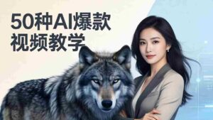 (17815期)50种AI爆款视频教学:影视级古诗词+治愈萌宠+山海经蛟龙,高阶宝典商业落地-中创网_分享创业项目_助您在家赚钱