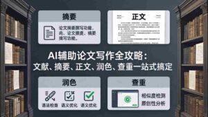(17970期)AI辅助论文写作全攻略:文献、摘要、正文、润色、查重一站式搞定-中创网_分享创业项目_助您在家赚钱
