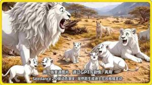 （18137期）用一张普通图片，通过GPT写剧情，再用Seedance 2.0做动态演绎，居然能生成迪士尼风格搞笑动画-中创网_分享创业项目_助您在家赚钱