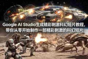 Google AI Studio生成精彩刺激科幻短片教程,带你从零开始制作一部精彩刺激的科幻短片【双语字幕】-中创网_分享创业项目_助您在家赚钱