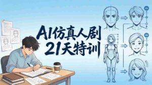(18082期)AI仿真人剧21天特训-更新:从剧本到成片全流程实战,掌握角色一致性与变现方法-中创网_分享创业项目_助您在家赚钱