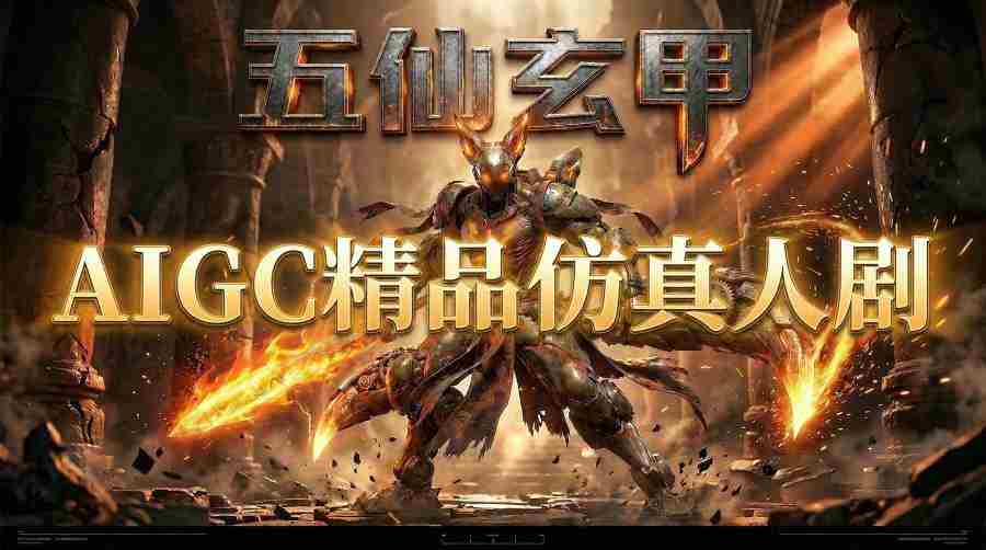 AIGC精品仿真人短剧教学，以五仙玄甲风为例展示保姆级实操教学-中创网_分享创业项目_助您在家赚钱