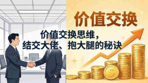(18258期)某付费文章:价值交换思维,结交大佬、抱大腿的秘诀-中创网_分享创业项目_助您在家赚钱