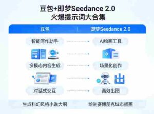 豆包+即梦Seedance 2.0，市面上卖的比较火爆的提示词大合集-中创网_分享创业项目_助您在家赚钱