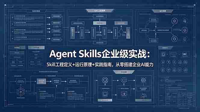 （18565期）Agent Skills企业级实战：Skill工程定义+运行原理+实践指南，从零搭建企业AI能力-中创网_分享创业项目_助您在家赚钱