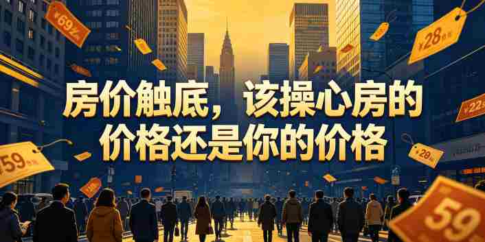 付费文章:房价触底,该操心房的价格还是你的价格