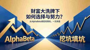(18371期)付费文章:财富大洗牌下如何选择与努力?从AlphaBeta到挖坑填坑,一文讲透-中创网_分享创业项目_助您在家赚钱