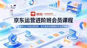 京东运营进阶班会员课程，新手入门与老运营进阶，助力商家快速掌握京东运营精髓-中创网_分享创业项目_助您在家赚钱