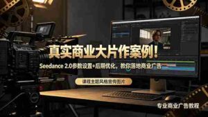 (18484期)真实商业大片作案例!Seedance 2.0参数设置+后期优化,教你落地商业广告-中创网_分享创业项目_助您在家赚钱