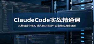 ClaudeCode实战精通课:从基础命令核心模式到Skill插件企业级应用全拆解-中创网_分享创业项目_助您在家赚钱