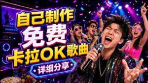 (18610期)免费卡拉OK歌曲制作全攻略:音轨分离字幕制作,零基础快速做出专业K歌视频-中创网_分享创业项目_助您在家赚钱