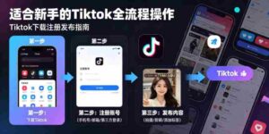 Tiktok下载注册发布,适合新手的Tiktok全流程操作-中创网_分享创业项目_助您在家赚钱