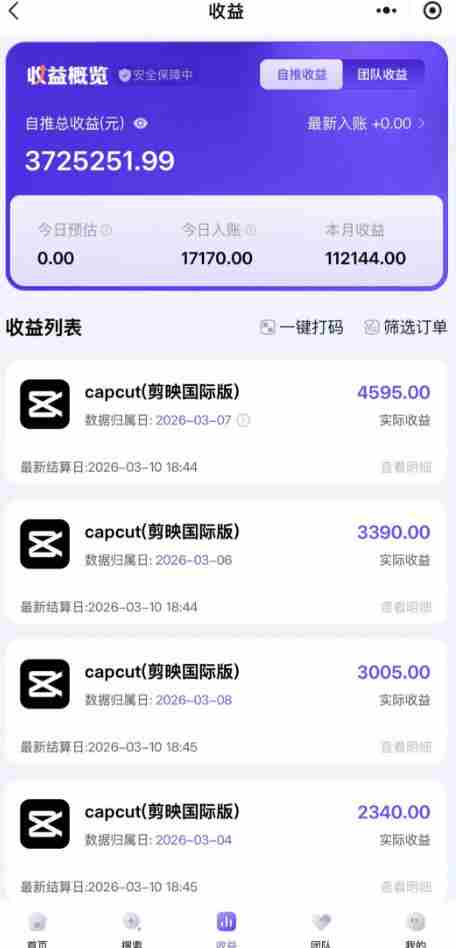 海外TikTok剪映cupcut拉新,市场广阔,潜力巨大,月入1w+,适合TK创作者的新机会
