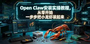 Open Claw安装实操教程,从零开始一步步一步步把小龙虾装起来-中创网_分享创业项目_助您在家赚钱
