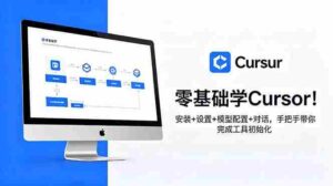 (18860期)零基础学Cursor!安装+设置+模型配置+对话,手把手带你完成工具初始化-中创网_分享创业项目_助您在家赚钱